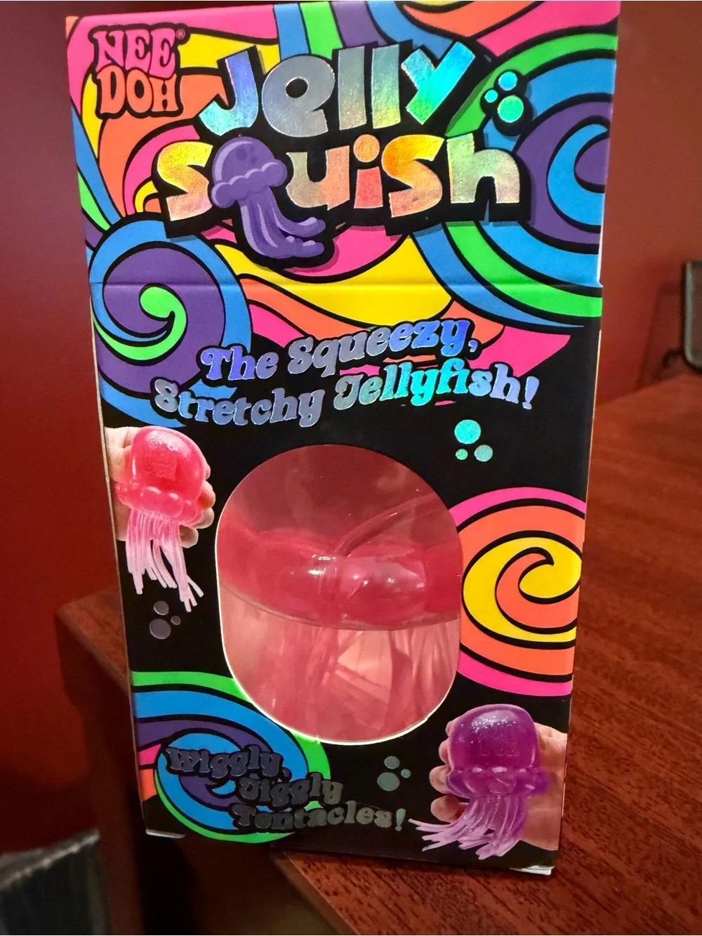 NeeDoh Jelly Squish- Pink